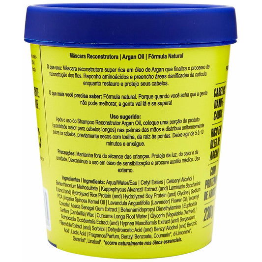 Restorative Hair Mask Lola Cosmetics Argan Oil 230 g