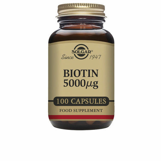 Maisto papildas „Solgar Biotin“ 100 vienetų