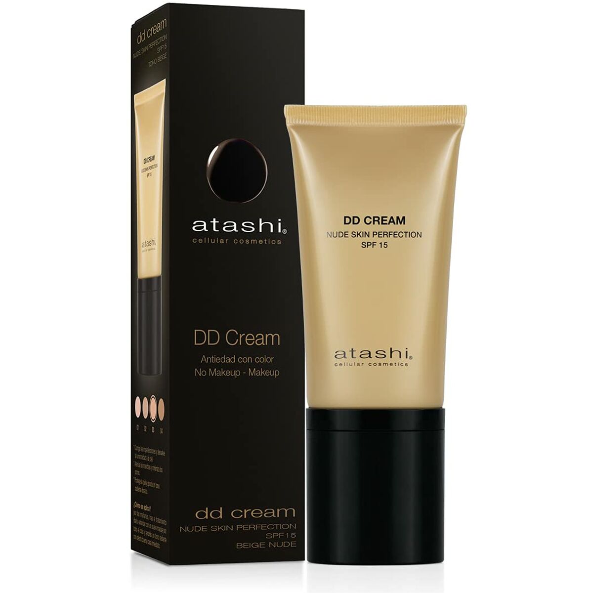 Sun Protection with Colour Atashi Celullar Cosmetic Dd Beige Spf 15 50 ml DD Cream-0