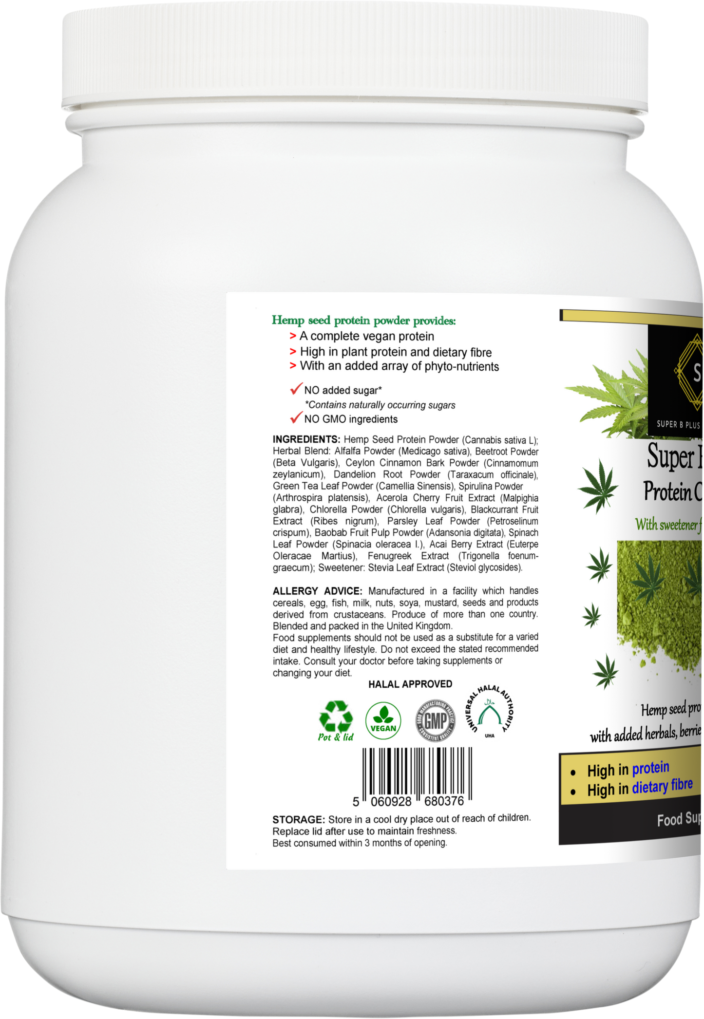 Super Hemp Protein Complex