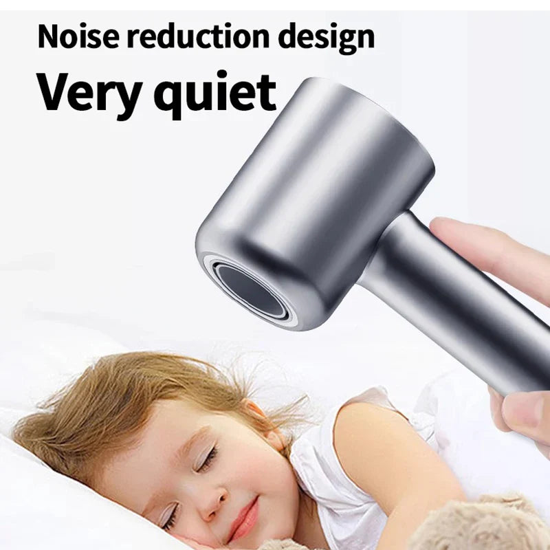 Profesionalus neigiamų joninių spindulių plaukų džiovintuvas su LED lempute