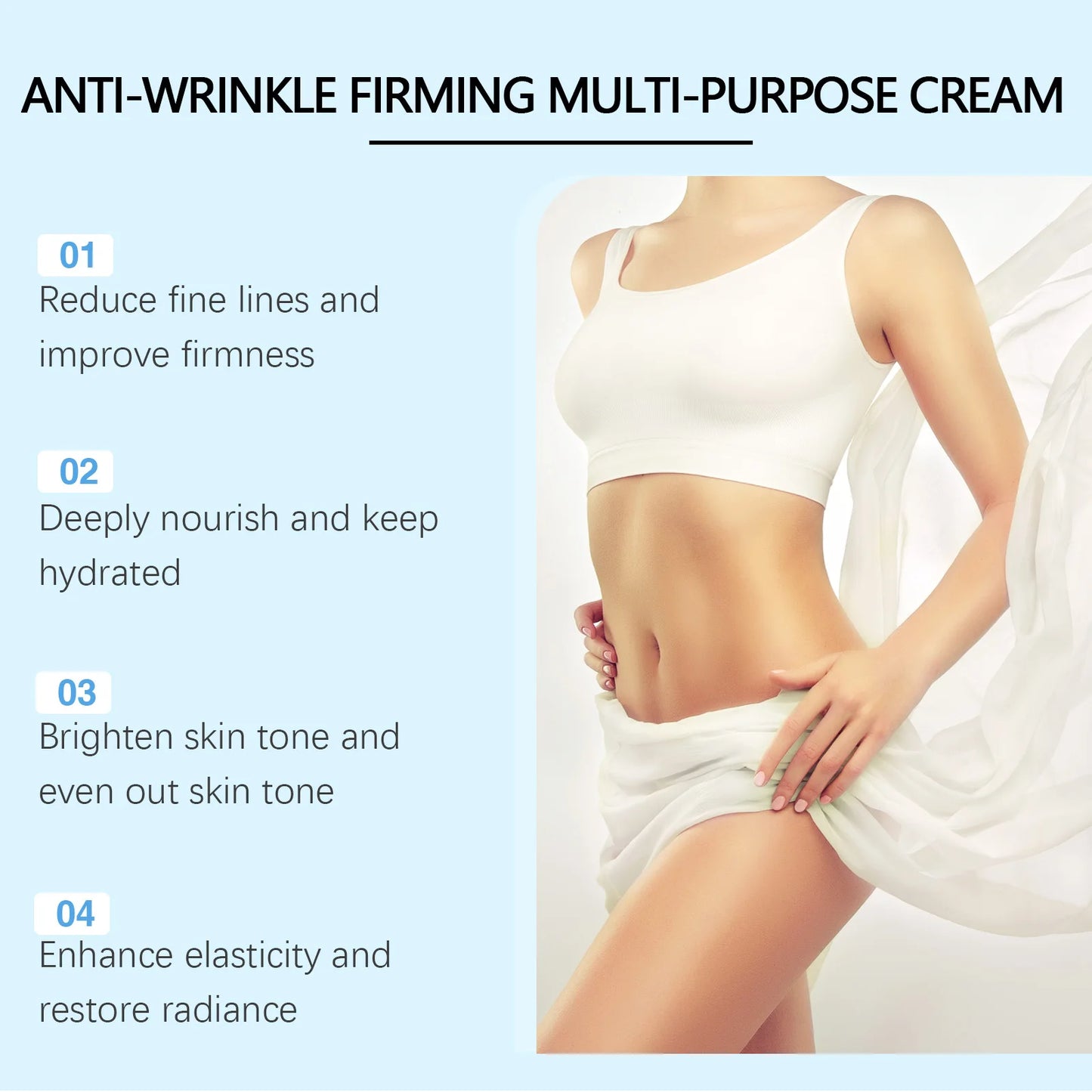 Body Firming Cream Tightening Improve Sagging Skin Lotion Increase