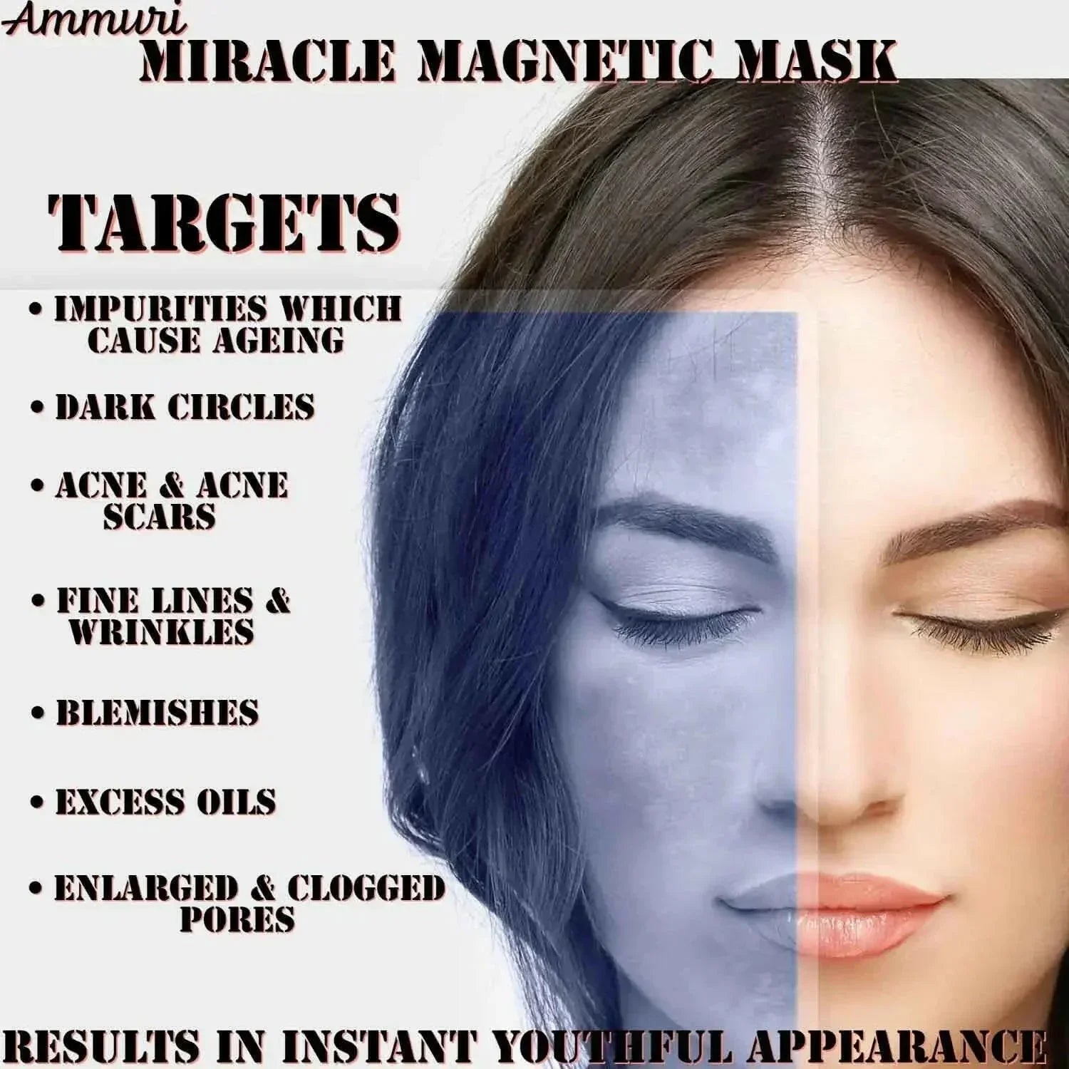 Ammuri Miracle Magnetic Mask - Mineral Rich Face Mask-3