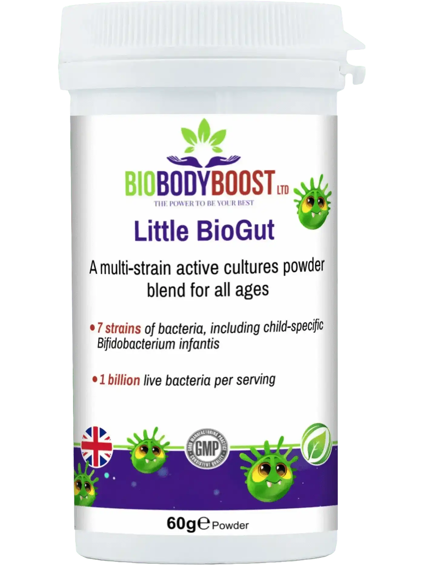 Little BioGut - Vegan Kids Probiotics
