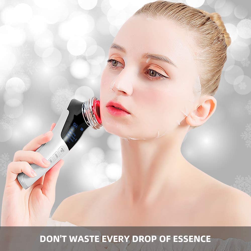 Veido masažuoklis, ultragarsinis - vibruojantis raukšlių šalinimo prietaisas. Senėjimą stabdantis